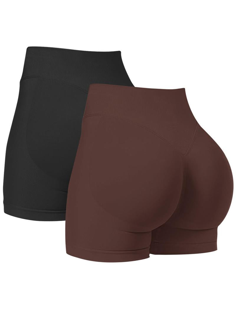 SculptFit High-Waist Shorts